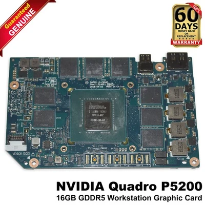Dell Precision 7730 Nvidia P5200 16GB N18E-Q5-A1 Video card LS-F604P K0WNR - Image 1 of 4
