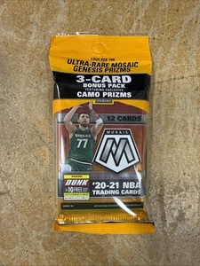 20-21 paquetes de valor de baloncesto de la NBA Panini Mosaic sellados de fábrica ¡Envío gratuito! - Imagen 1 de 2