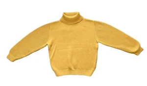 Vintage GAP Gold Turtleneck Sweater - sz M - Picture 1 of 3