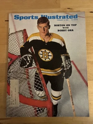 Revista Bobby Orr Boston Bruins Sports Illustrated 3/02/1969 ¡LEER! Foto 1 de 4