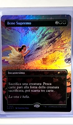 MTG Magic the Gathering SLD Secret Lair Drop Borderless Foil #1693 Bene Supremo - Image 1 of 2