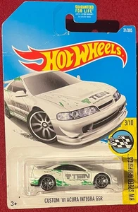 HOT WHEELS CUSTOM '01 ACURA INTEGRA GSR WHITE 31/365. SEE COMBINED OFFERS! - Picture 1 of 1