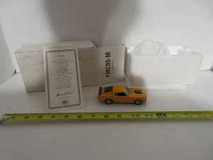 Matchbox Collectibles YMC05-M 1970 Ford Mustang Boss Orange 1:43 Scale MIB - Picture 1 of 9