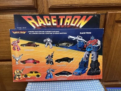 Racetron Rare Set Vintage 1985 Transformers Robot Toy Taiwan - Image 1 of 4