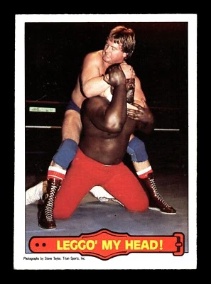 5-02-28 PWE . 1985 o-pee-chee opc wwf wwe pro wrestling stars #25 roddy piper - Image 1 of 2