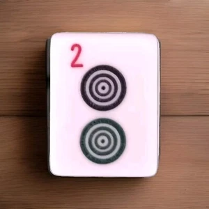 vers 1920 MAH-JONG BAMBOU ET OS 2 "PIÈCES" CARRELAGE REMPLACER JOKER MA JONGG MAHJONG #2 - Photo 1/3