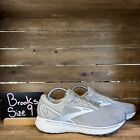 Womens Brooks Ghost 14 Gray Athletic Running Shoes Sneakers Size 9 B GUC