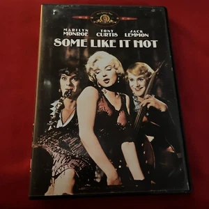 Some Like it Hot Marilyn Monroe Tony Curtis Jack Lemmon DVD Like New Widescreen - Picture 1 of 4
