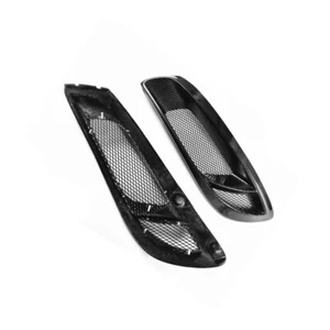 2X Carbon Fiber Front Fog Light Cover Trim For Hyundai Genesis Coupe 2008-12 New - Picture 1 of 10