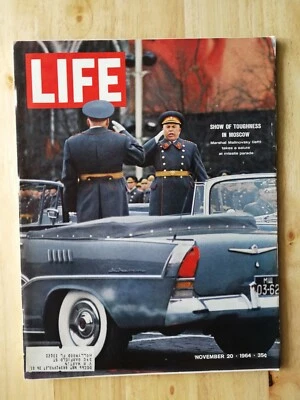 Life Magazine November 20, 1964 - Russian Missiles - Art Gallery - Fashion - F2 - Image 1 of 2