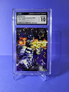 1994 Flair Marvel Annual Fleer #132 Suicide Run Punisher CGC 10 ๐ - Picture 1 of 3