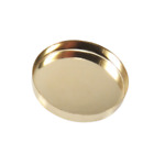 ZDP USA (2 pièces) ensemble de tasse de lunette ronde remplie d'or 14 carats
