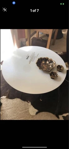 Two Piece MCM/Atomic Age Coffee Table Set Cover