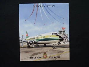 ISLE OF MAN SOUVENIR FOLDER. 1997. MANX AIRCRAFT. SG747 - 754 MNH - Picture 1 of 4