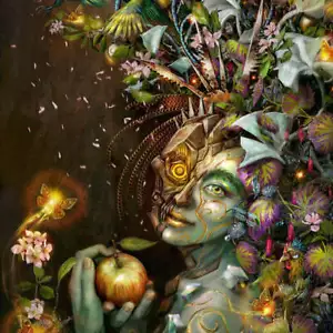 The Abundant Woman Fantasy Kunstdruck - Bild 1 von 5