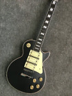 Hot Selling Custom Black 6 Strings Electric Guitar Three Pickups Free Shipping