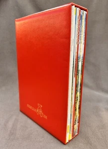 STEIFF Club USA Vintage 1987-2002 Catalog Lot Set w/ Leatherette Slipcase LOOK! - Picture 1 of 20