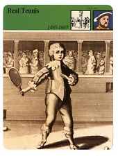 Real Tennis - Daily Life Edito Service British Heritage Card
