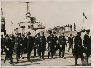 Navire VAUBAN c. 1930 - Cortège Présidentiel Revue de l'Escadre - PRM 112 - Picture 1 of 2