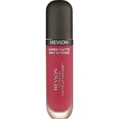 REVLON Ultra HD Lip Mousse Hyper Matte, Creamy Liquid Lipstick PINK Dusty Rose - Image 1 of 4
