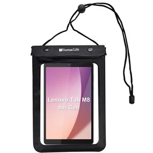 Funda seca para tableta impermeable para 8" Lenovo Tab M8 Gen 4/Amazon Fire HD 8 - Imagen 1 de 9