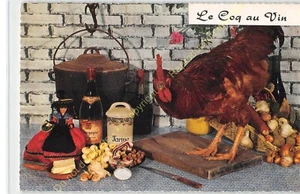 Postcard Kit Recipe Kitchen Rooster To Wine Emilie Bernard n28 - Picture 1 of 2