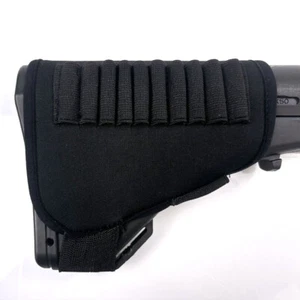 Tactical Neoprene Buttstock Rifle Shell Holder 10 Rounds for .22/.204/.233 cal - Picture 1 of 5