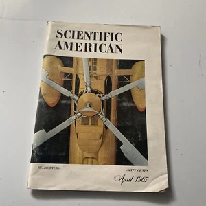 1967 Apr Scientific American Magazine Helicopters (MH377) - Picture 1 of 3