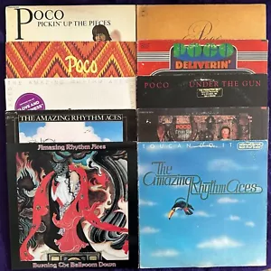 10x EX Lot AMAZING RHYTHM ACES & POCO Rock Collection Original 10LP - Bild 1 von 15