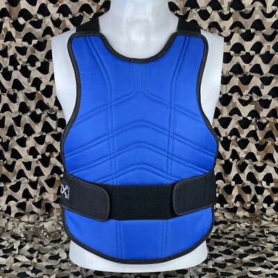 NUEVO BSX Protector de Pecho Paintball - Azul/Rojo - Adulto Foto 1 de 4