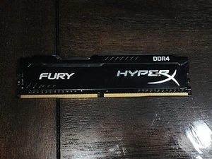 HyperX FURY DDR4 8GB 3200MHz PC4-25600 Desktop RAM Memory DIMM 288PINS 1x 8GB - Picture 1 of 2