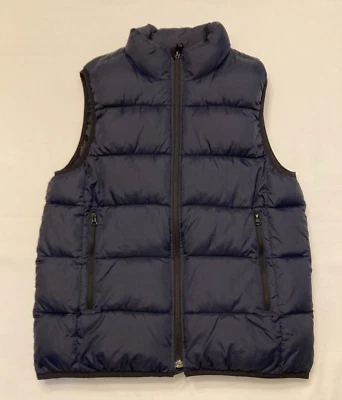 Chaleco acolchado Gap Kids azul oscuro/azul marino talla grande para niño Foto 1 de 4