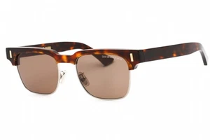Nuevas gafas de sol Cutler and Gross CG1332S 002 cuadradas oscuras habana/marrón auténticas - Imagen 1 de 4