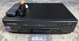 Mitsubishi HS-U420 4-Kopf HiFi Stereo Videorecorder mit Original Fernbedienung & AV Kabel GETESTET - Bild 1 von 4