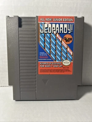 Jeopardy -- Junior Edition (Nintendo Entertainment System, 1989) - Image 1 of 3