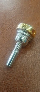 #4. Althorn graviert Mundstück M&H Doppelschale Boquilla Armonia O Saxor #4 - Bild 1 von 4