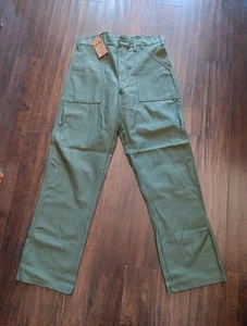 Stan Ray Fatigue Pants #1101 Olive Made in USA - Picture 1 of 3