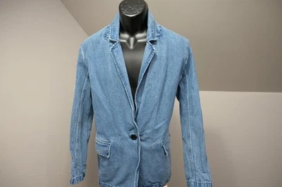 Chaqueta vaquera Abercrombie & Fitch azul resistente para mujer talla grande Foto 1 de 4