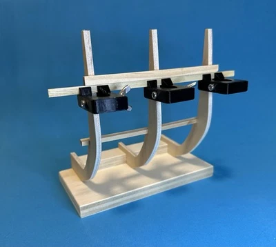 5x Hull Planking Clamps for Wooden Model Ship Kit – Frame Plank Holder Tool  - Image 1 of 4