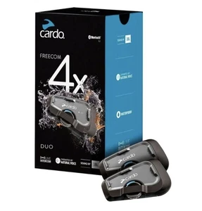 Cardo Systems FREECOM 4X Motorcycle 4-Way Helmet Bluetooth Communication System - Picture 1 of 16