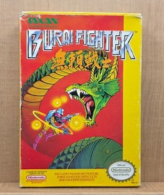 Burai Fighter (Nintendo NES) Carrito de Juego, Caja y Manual