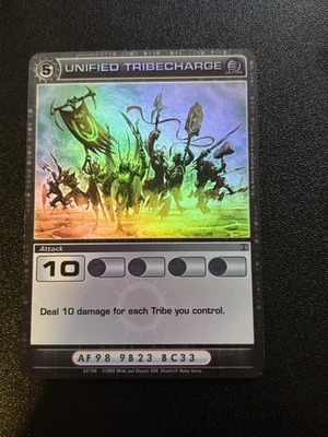 Chaotic TCG Unified Tribecharge Ultra Rare Attack Forged Unity (NM) - Image 1 of 3