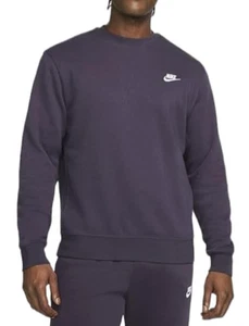 Nike Men's NSW Club Crew (Cave Purple/White, X-Large) - Picture 1 of 2