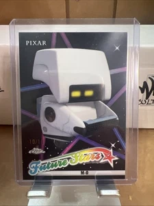 2025 Topps Chrome Disney M-O Black Refractor 10/10 Bookend Wall-e Future Stars - Picture 1 of 3