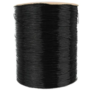 Schwarz Kristall Faden - 1 mm Auffädeln Schnur - 1100 Yards - Elastisch Dehnbar Kordel - Bild 1 von 1