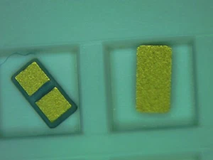 5pcs ATC Single Layer Twin Cap Gap Cap Single Layer Microwave Capacitors 2.2pF - Picture 1 of 2