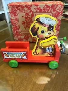 Fisher Price Spielzeug Fest Hot Dog Wagen Zugspielzeug mit OVP - Bild 1 von 1