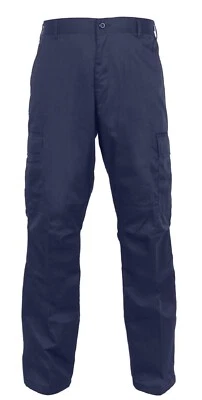 Pantalones de Carga Rothco Calce Relajado Cremallera Mosca BDU - Oliva Drab o Caqui o Azul Marino Foto 1 de 2