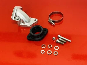 KIT COLLETTORE ASPIRAZIONE PRESA LAMBRETTA 195-225 PHBH 28MM E 30MM BGM PRO RACE TOUR - Foto 1 di 8