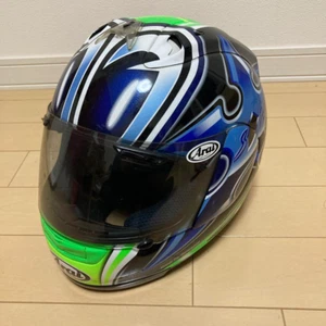 Arai RX-7 RR4 NAKANO 56 Design size 61-62cm Shinya Nakano model From Japan Used - Imagen 1 de 11